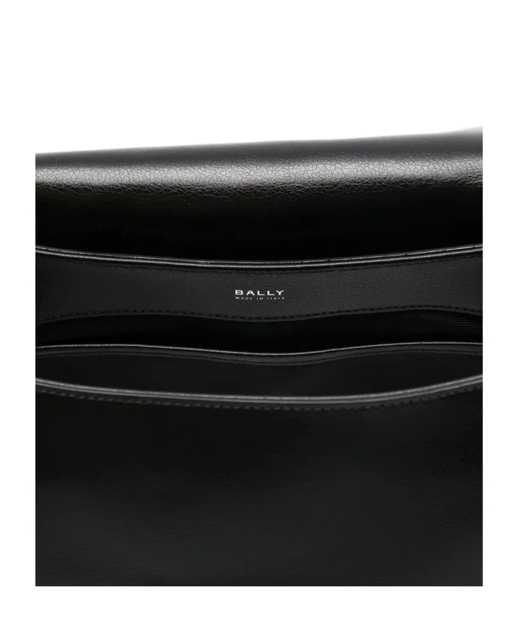 Buckle-Fastening Shoulder Bag