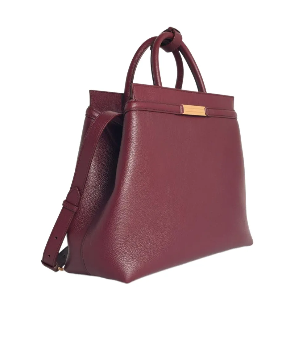 Deco Leather Tote Bag