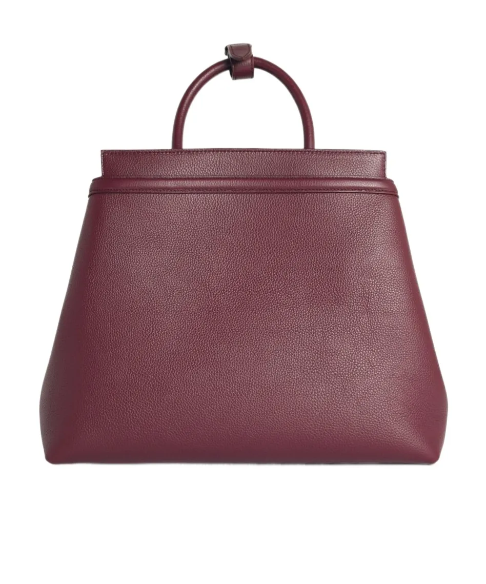 Deco Leather Tote Bag