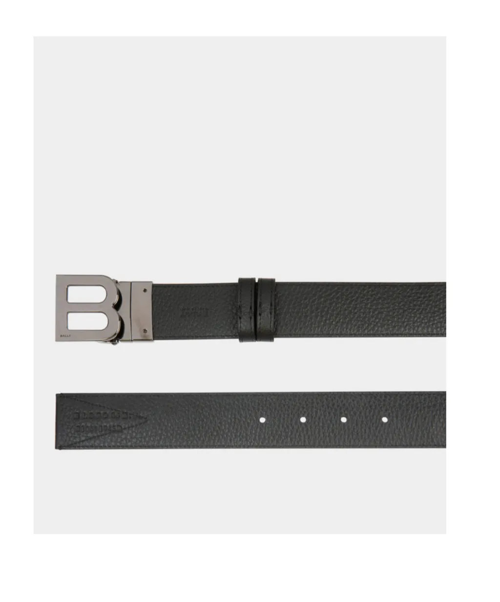 Logo Plaque Buckle Belt
