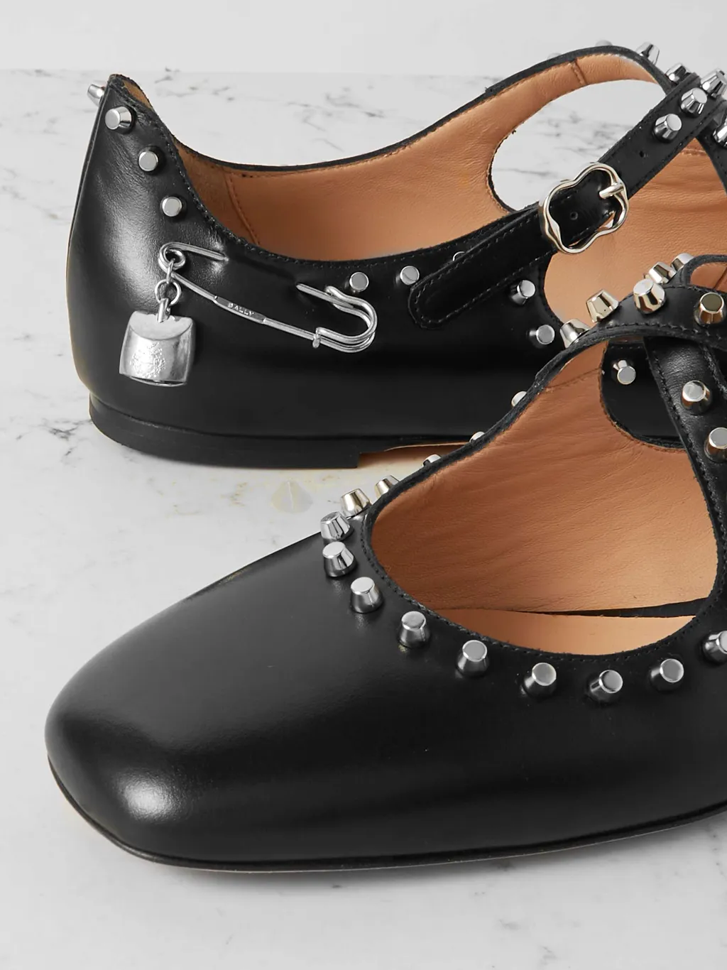Nailed Ballet Flats