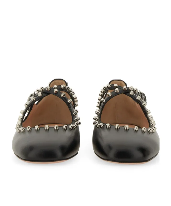 Ballyrina Buckle-Strap Ballerina Shoes