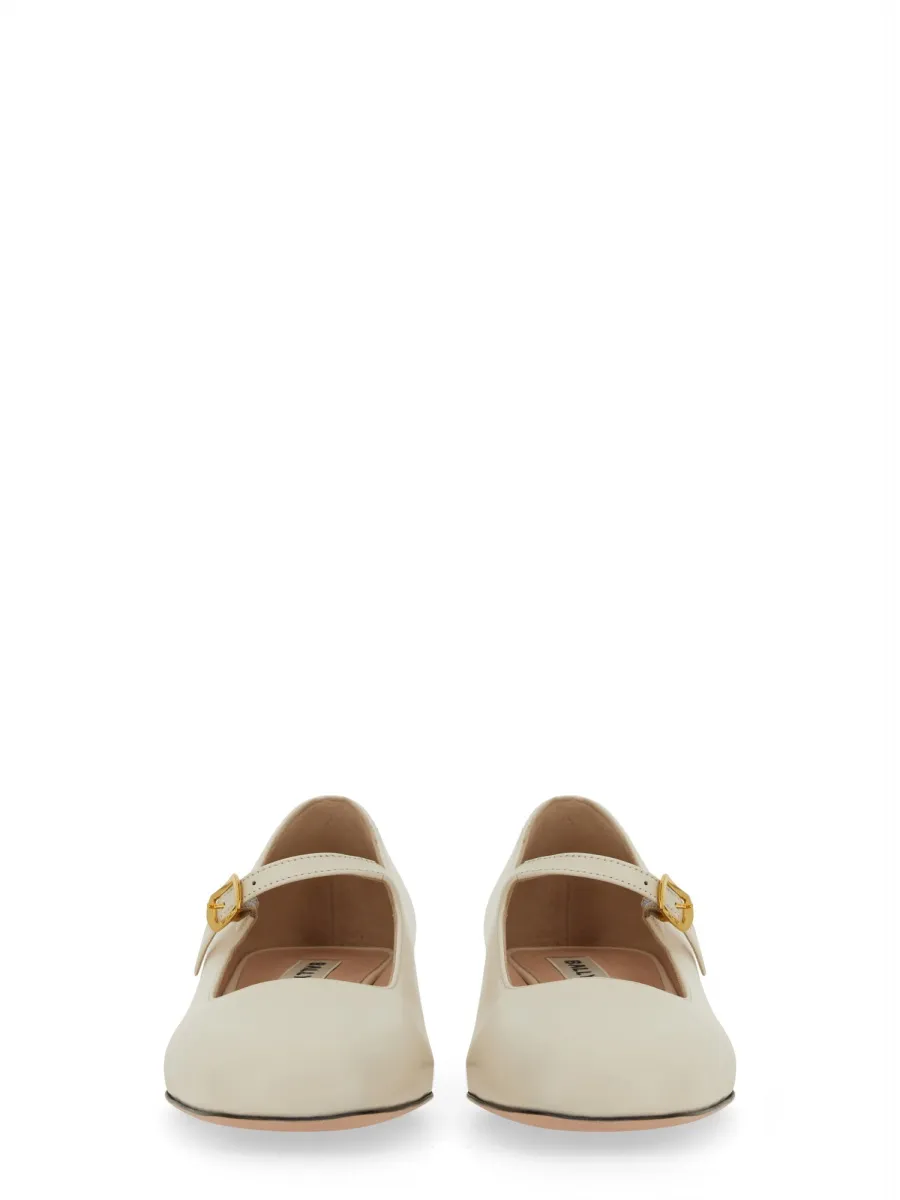 Block Heel Ballyrina Pumps