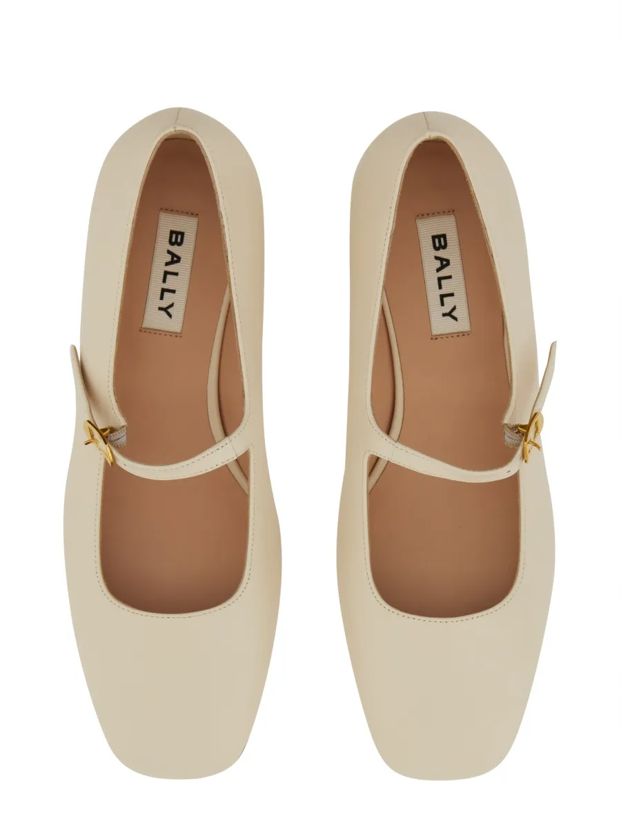 Block Heel Ballyrina Pumps