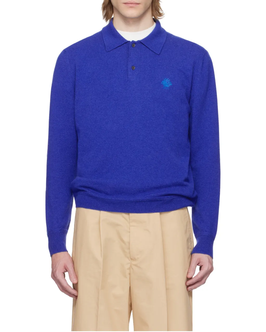 Knit Cashmere Polo