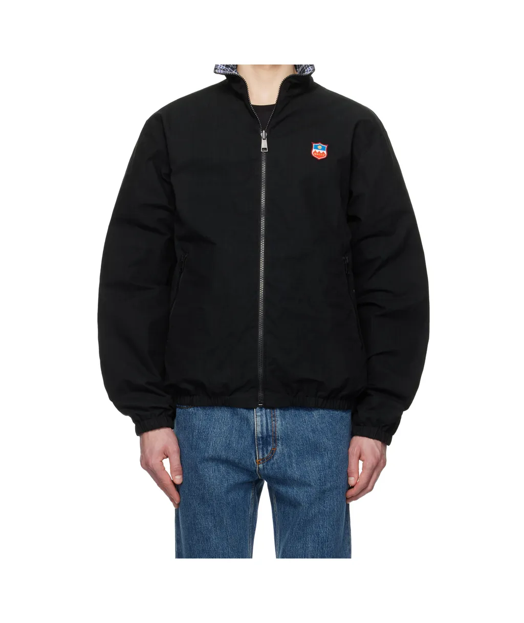 Black & Blue Check Reversible Jacket