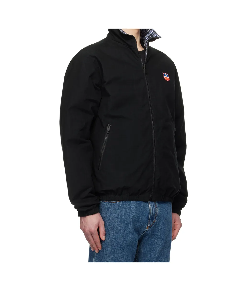 Black & Blue Check Reversible Jacket