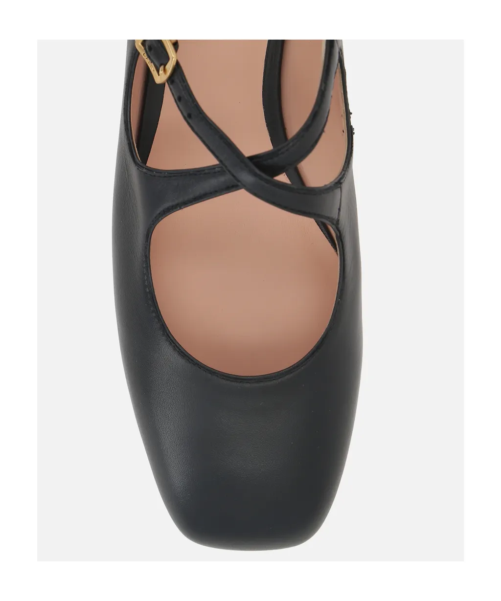 Ballyrina Square Toe Ballet Flats