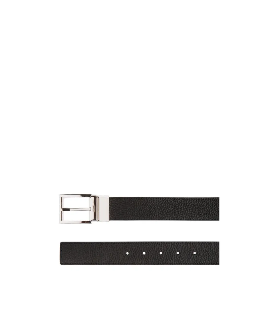 Logo-Engraved Buckled Belt