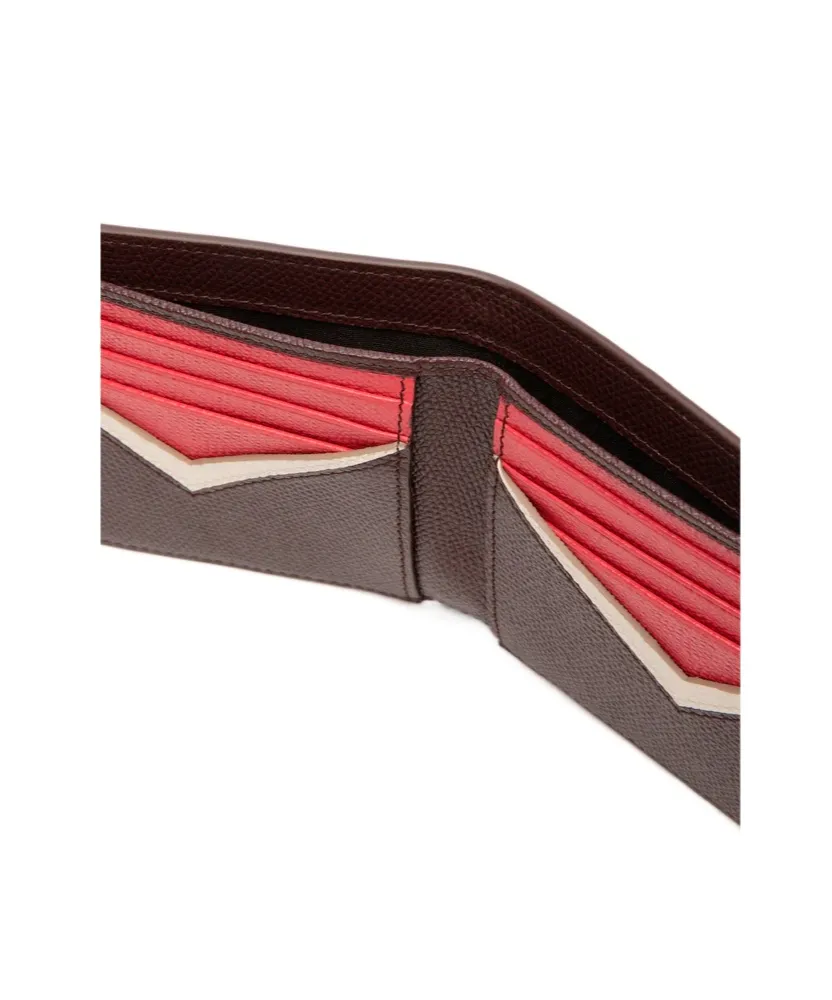 Logo Detailed Bi-Fold Wallet