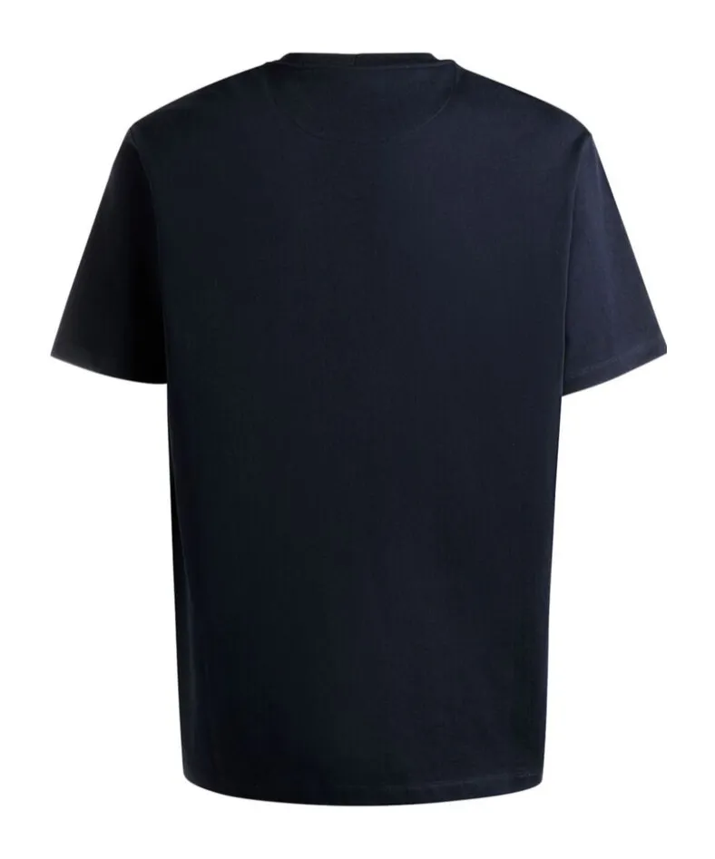 Logo Embroidered Knit T-Shirt