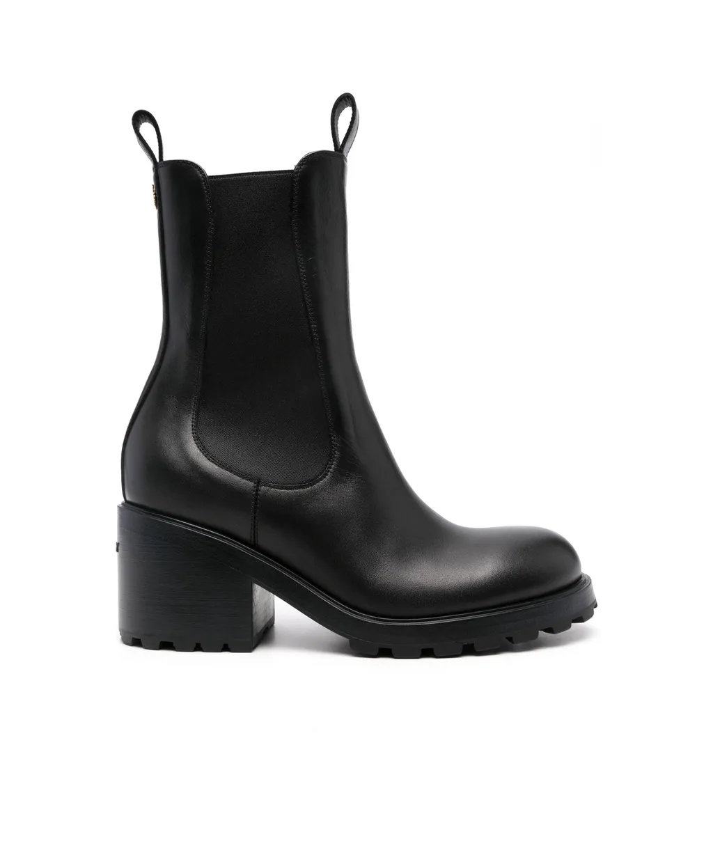 60Mm Leather Boots