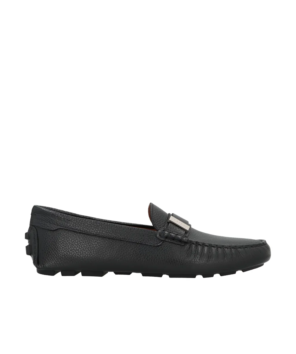 Logo Plaque Slip-On Loafers