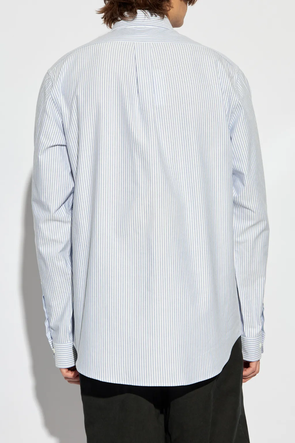 Long Sleeved Striped Buttoned Shirt