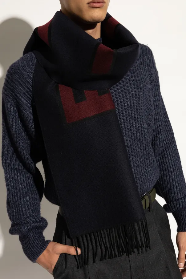 Fringe-Detailed Scarf