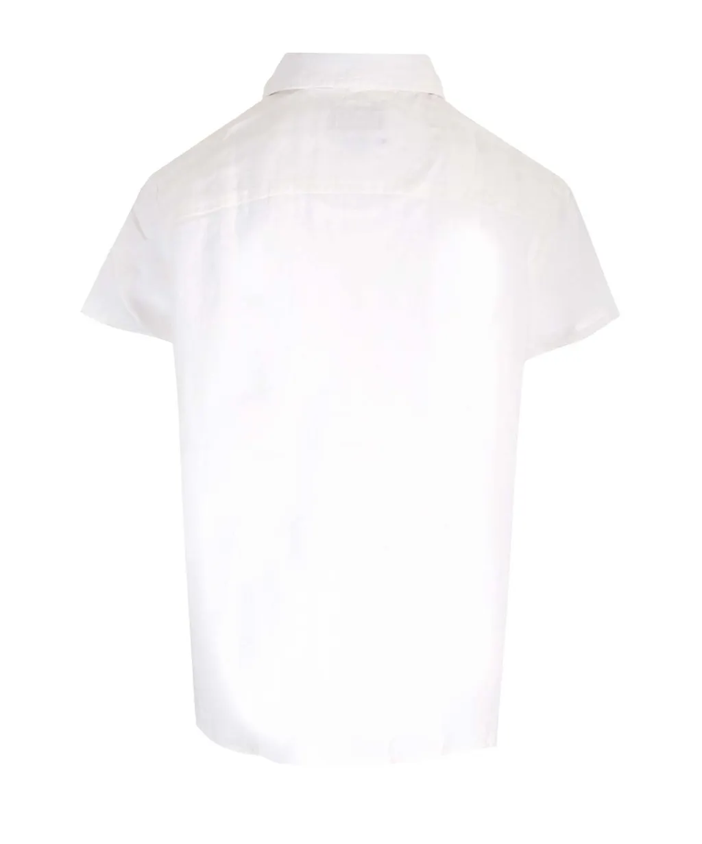 Short-Sleeved Button-Up Shirt