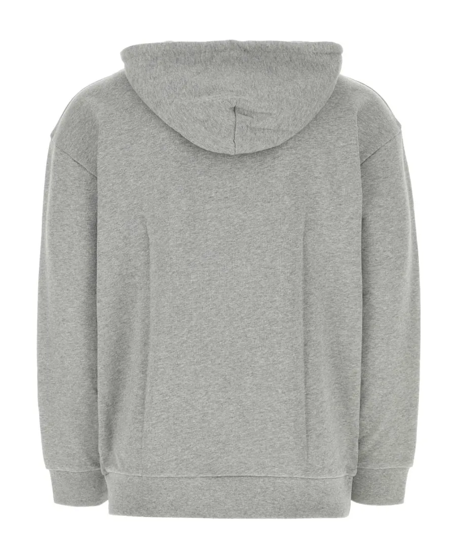 Logo Printed Drawstring Hoodie