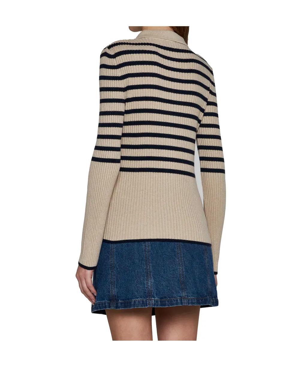 Striped Knit Cardigan