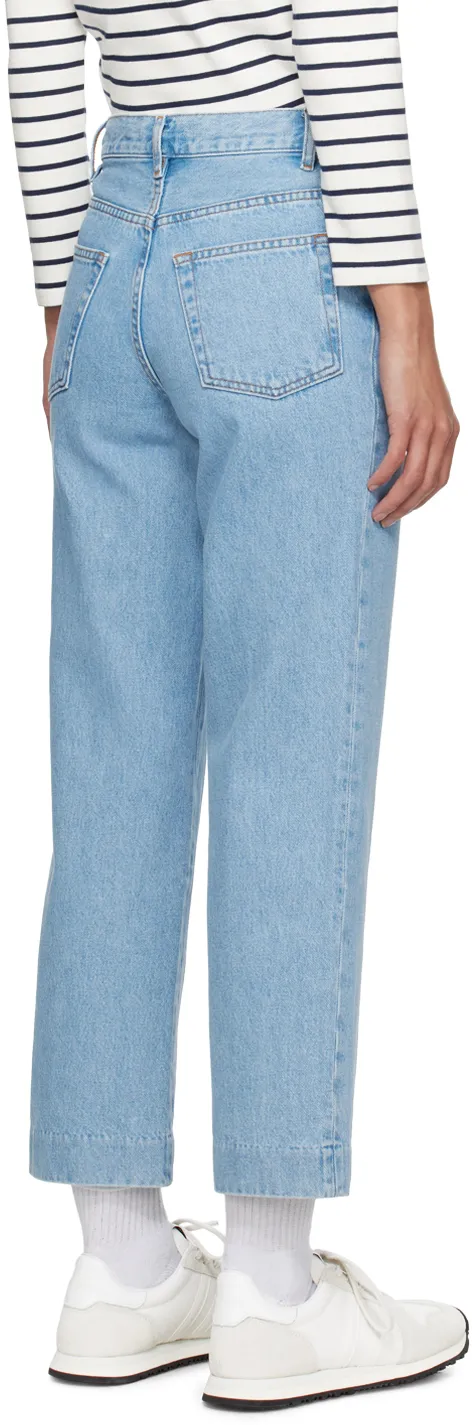 New Sailor Stitch Detail Denim Pants