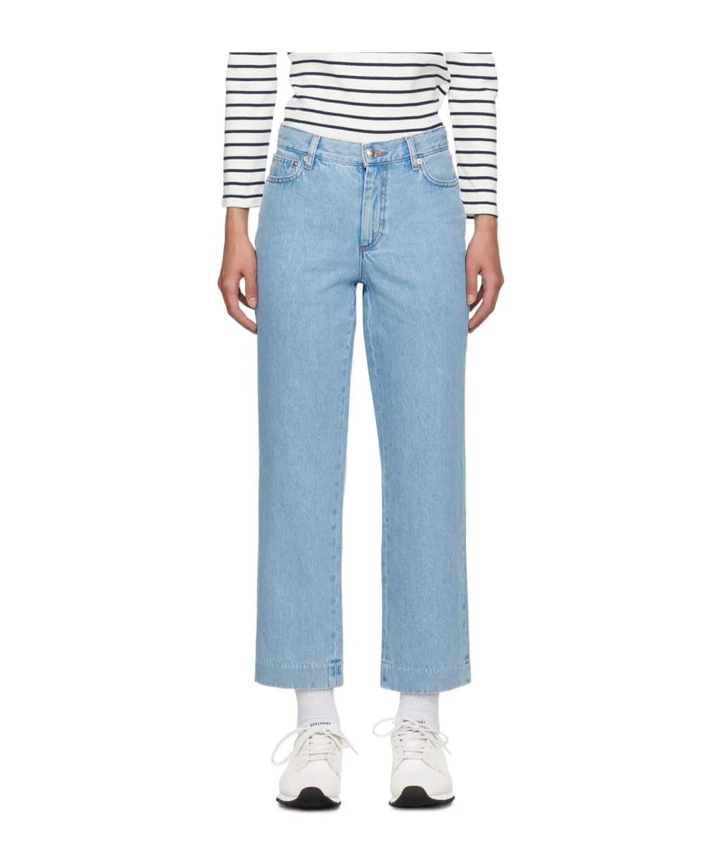 New Sailor Stitch Detail Denim Pants