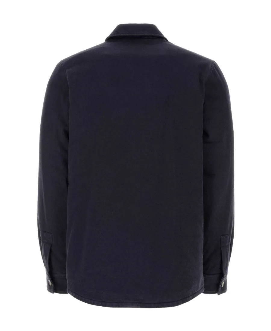 Long Sleeved Buttoned Overshirt