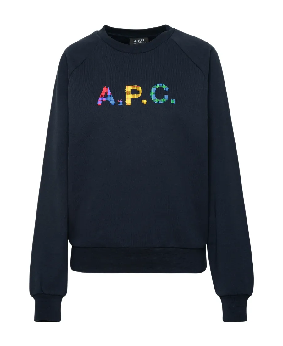 Logo Patch Crewneck Sweatshirt