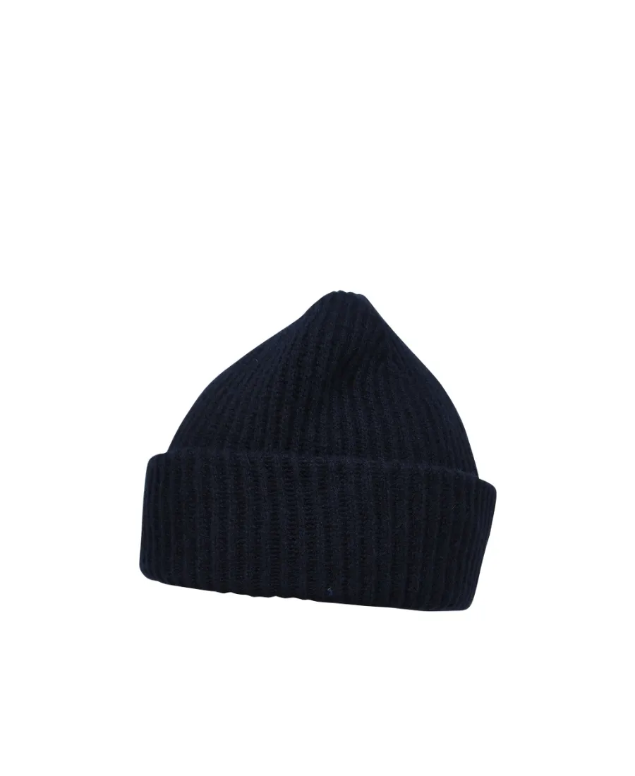 Logo Patch Knitted Beanie