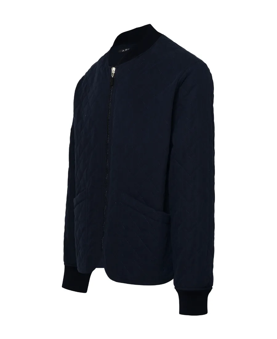 Quilted Bomber Jacket