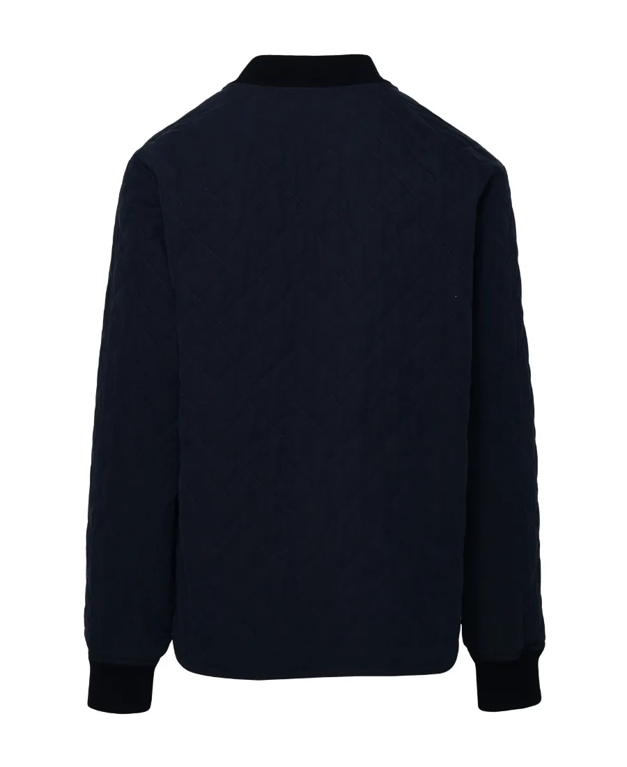 Quilted Bomber Jacket