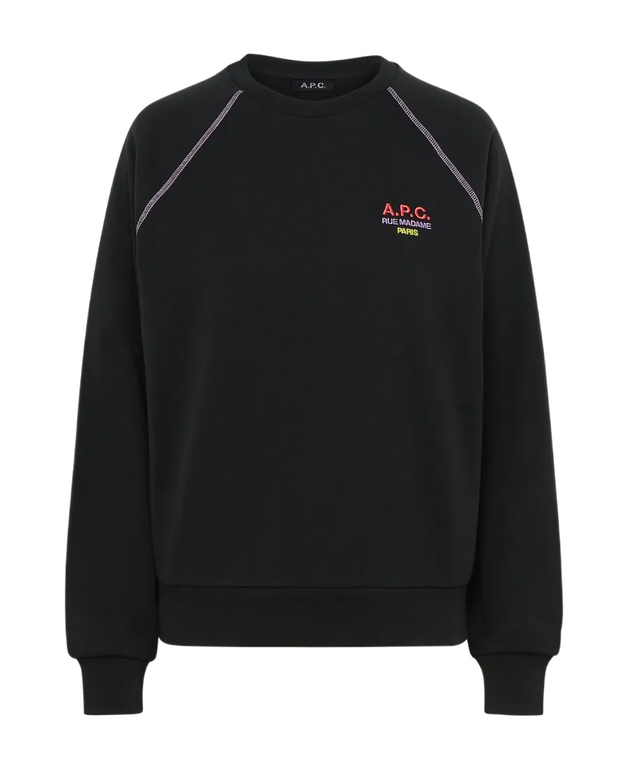 Logo Embroidered Crewneck Sweatshirt