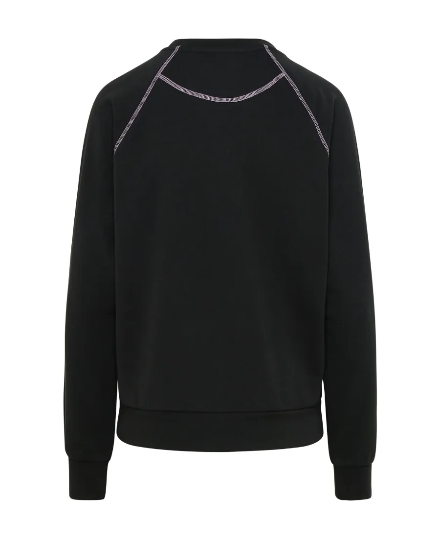 Logo Embroidered Crewneck Sweatshirt
