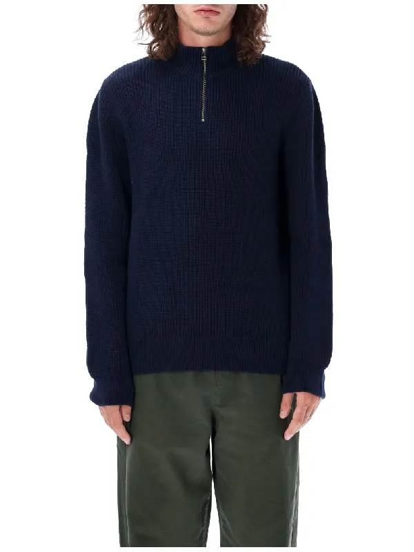 Alex High-Neck Knitted Jumper