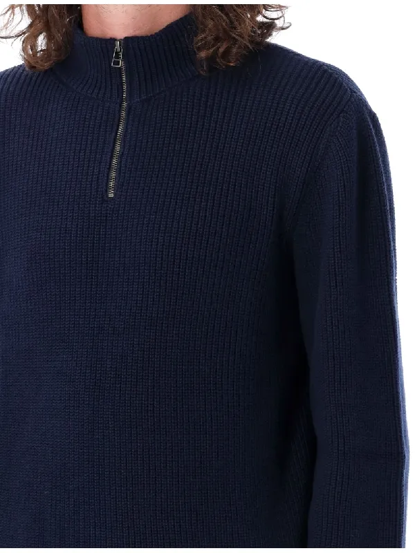 Alex High-Neck Knitted Jumper