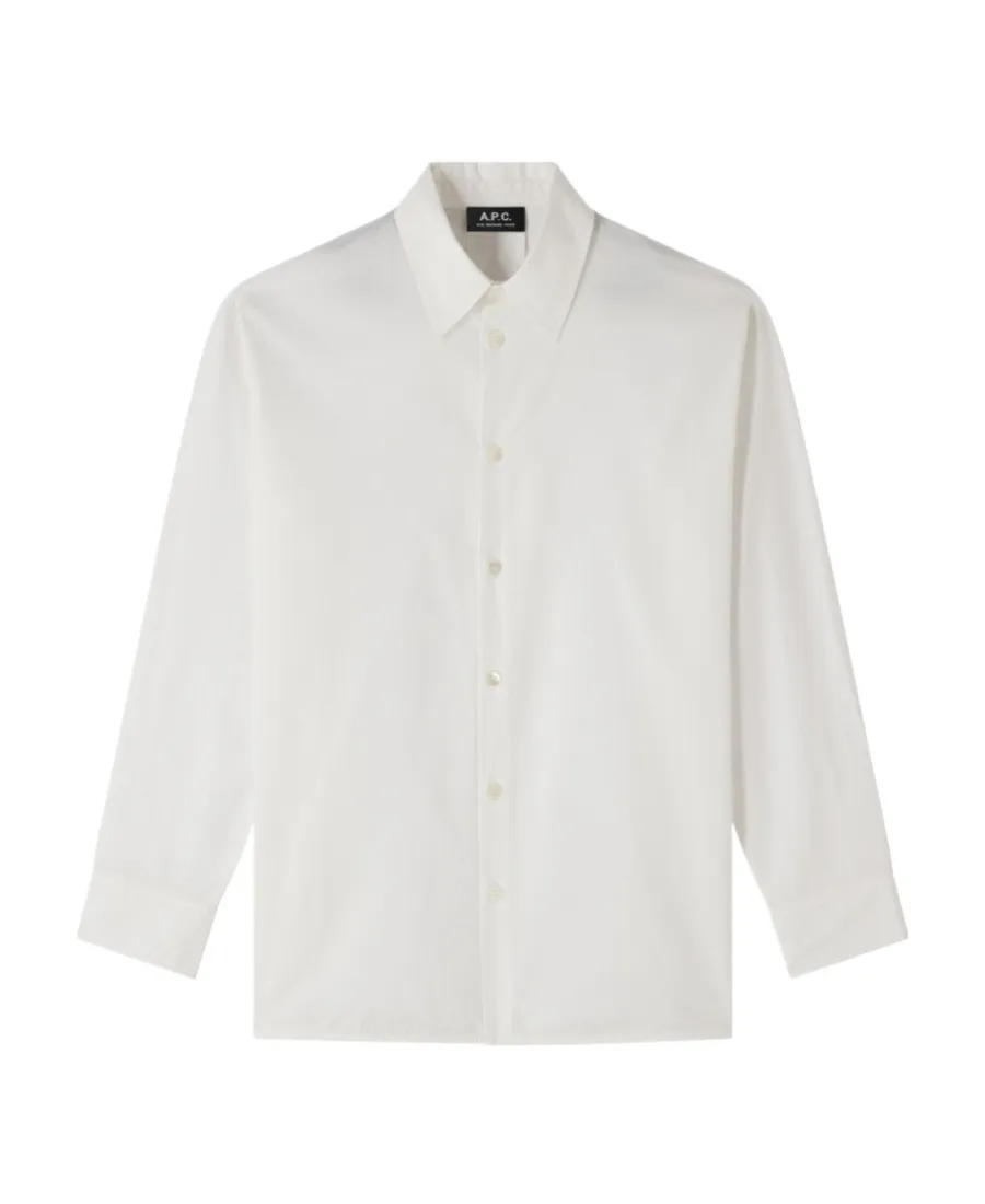 Buttoned Long-Sleeved Shirt