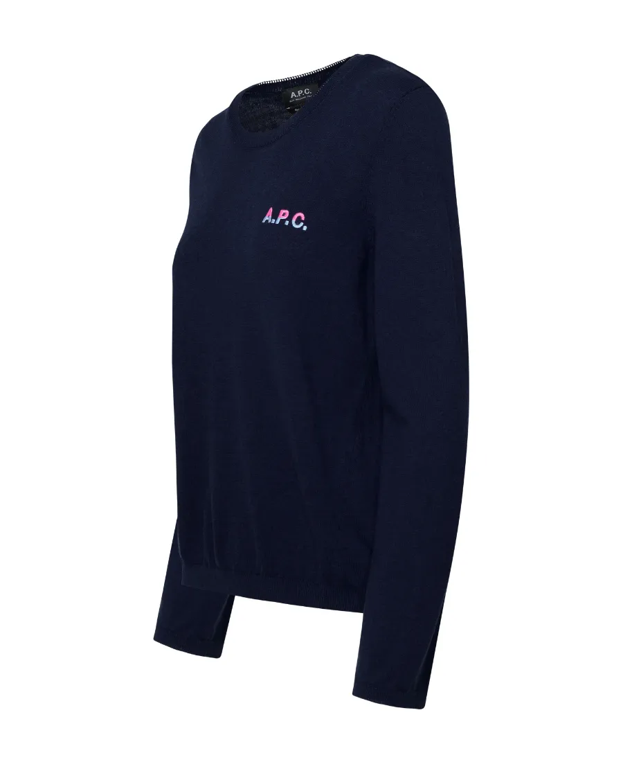 Logo Embroidered Knit Jumper
