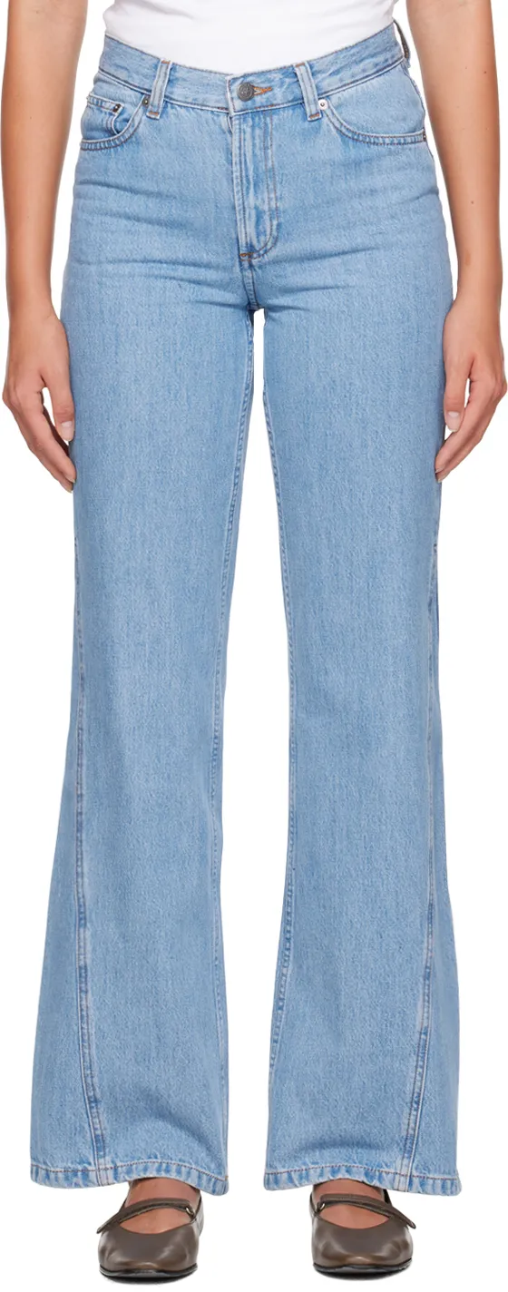 Elle Flared-Leg Jeans