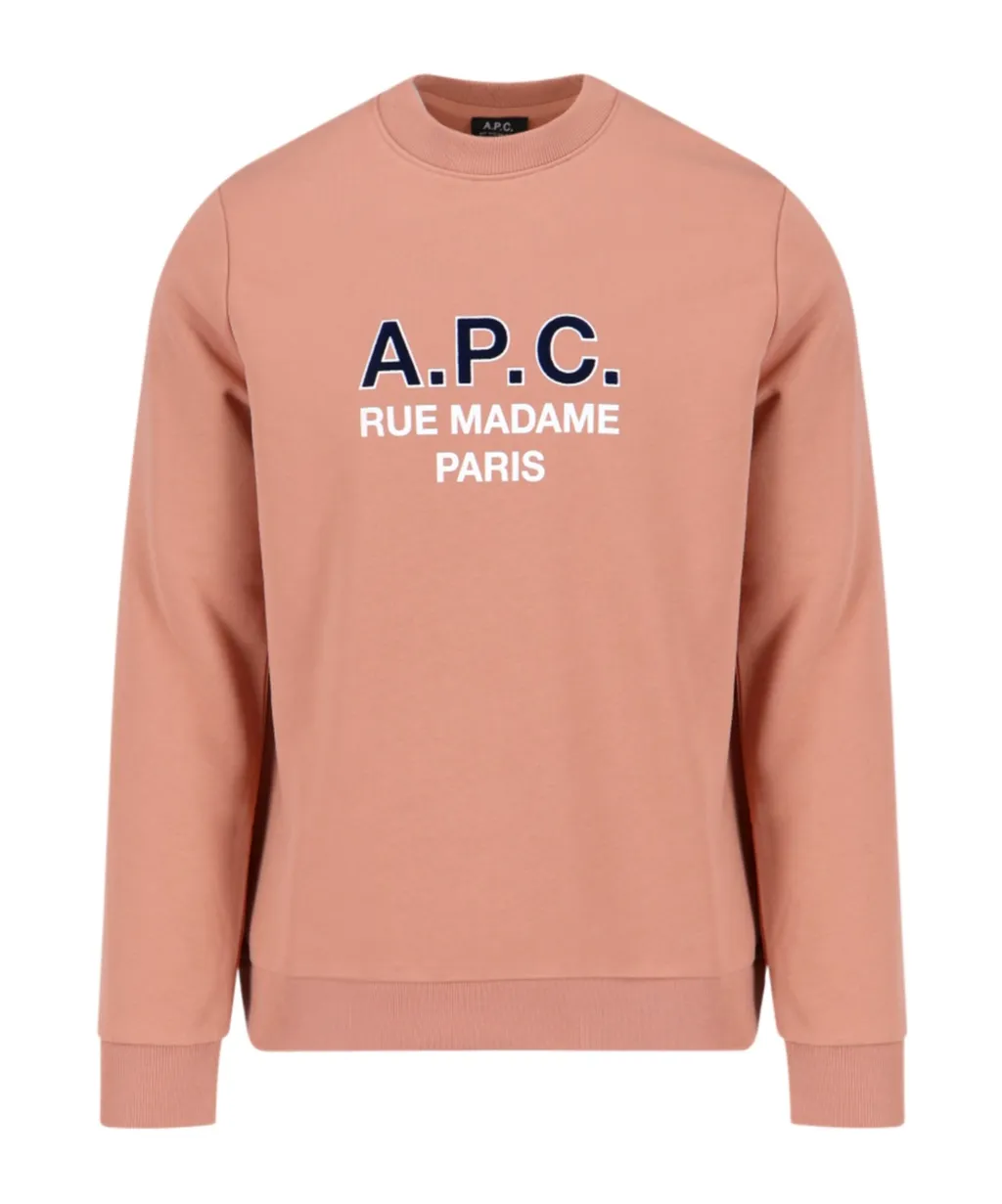 Madame Logo Printed Crewneck Sweatshirt