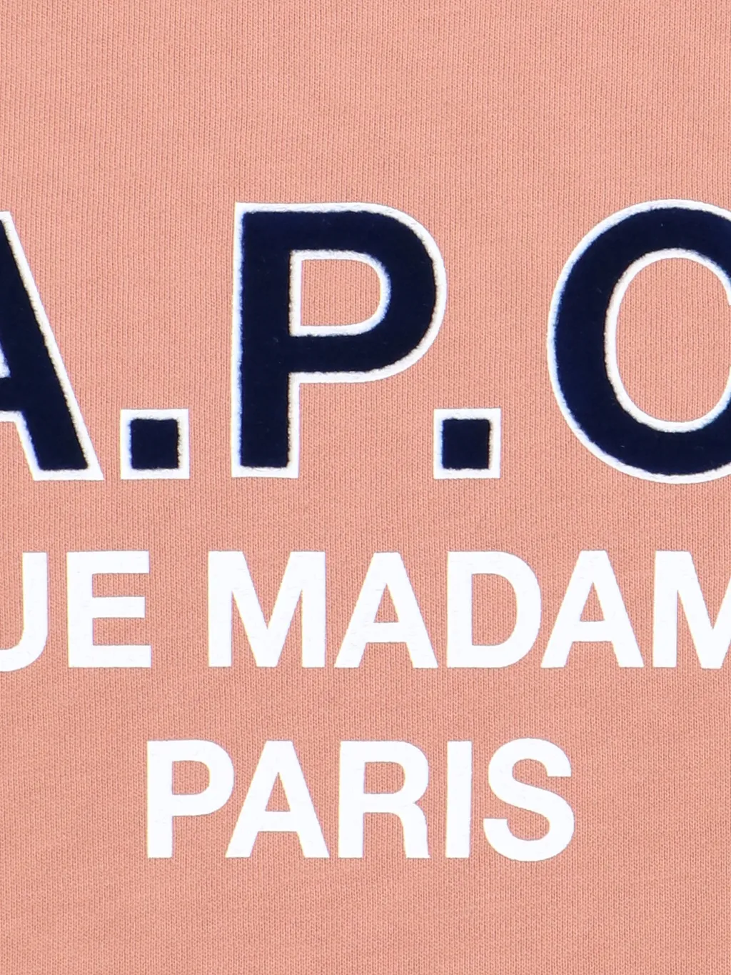 Madame Logo Printed Crewneck Sweatshirt