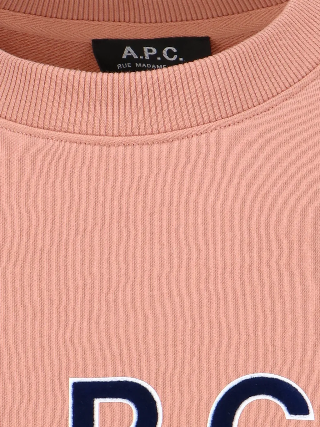 Madame Logo Printed Crewneck Sweatshirt
