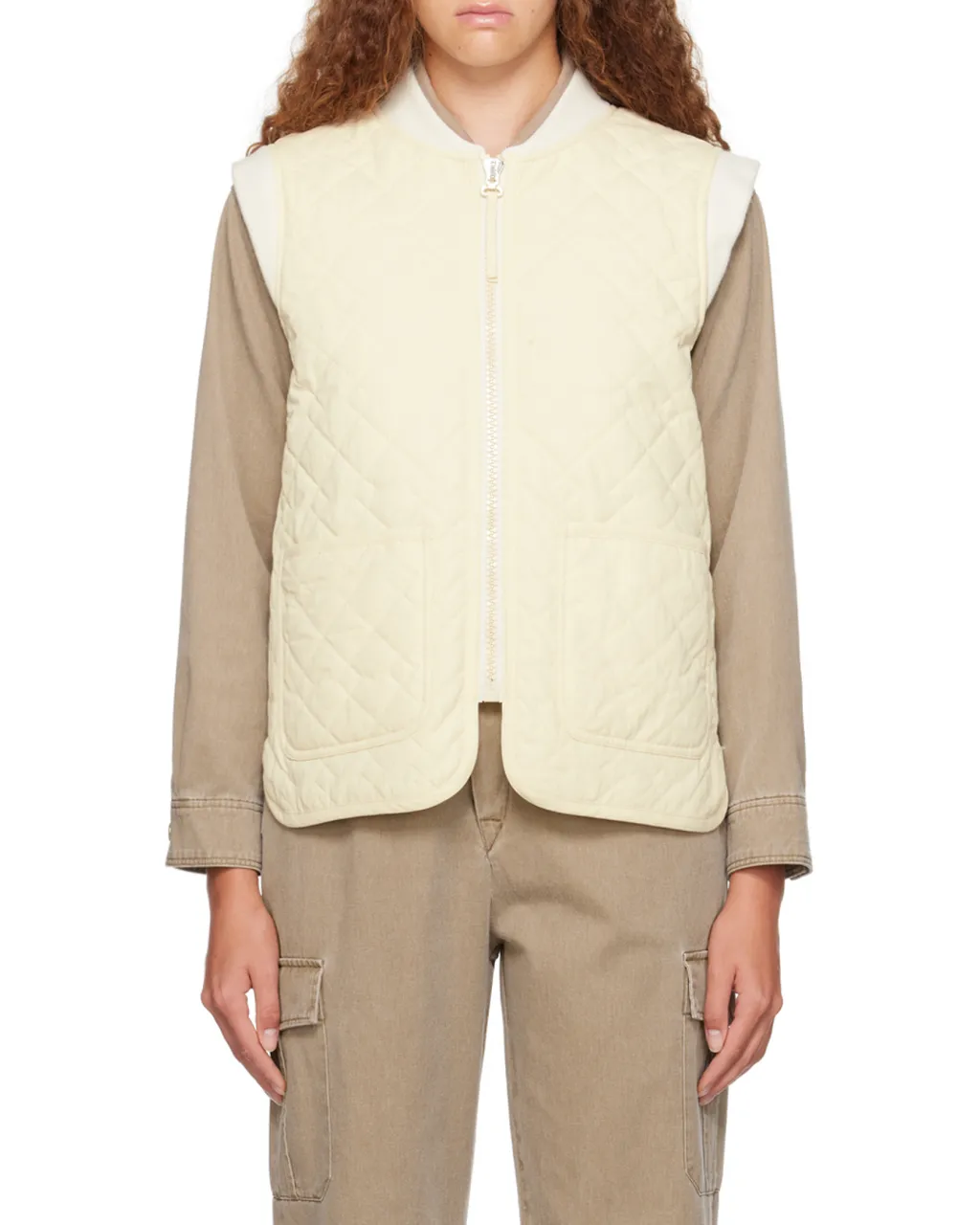 Elea Quilted Zipped Gilet