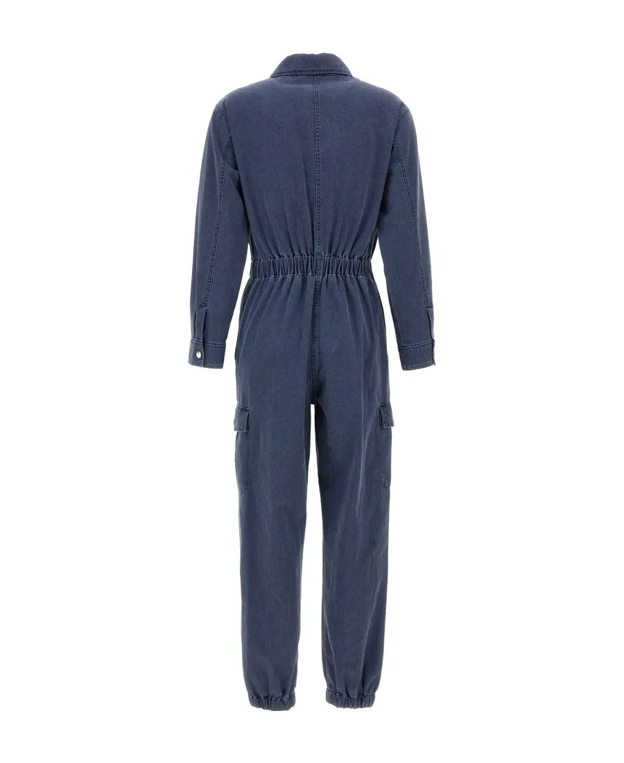 Danica One-Piece Denim Jumpsuit