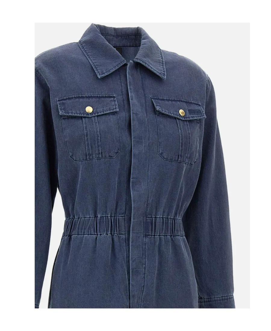 Danica One-Piece Denim Jumpsuit