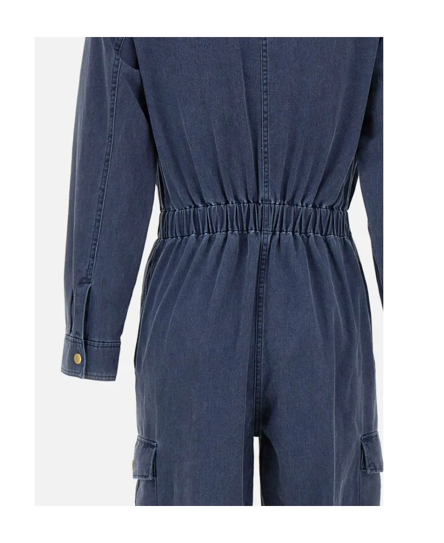 Danica One-Piece Denim Jumpsuit