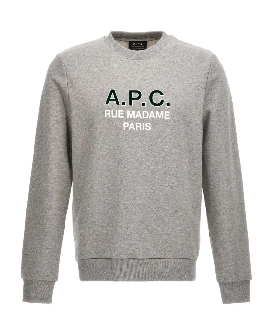 Madame Logo Printed Crewneck Sweatshirt
