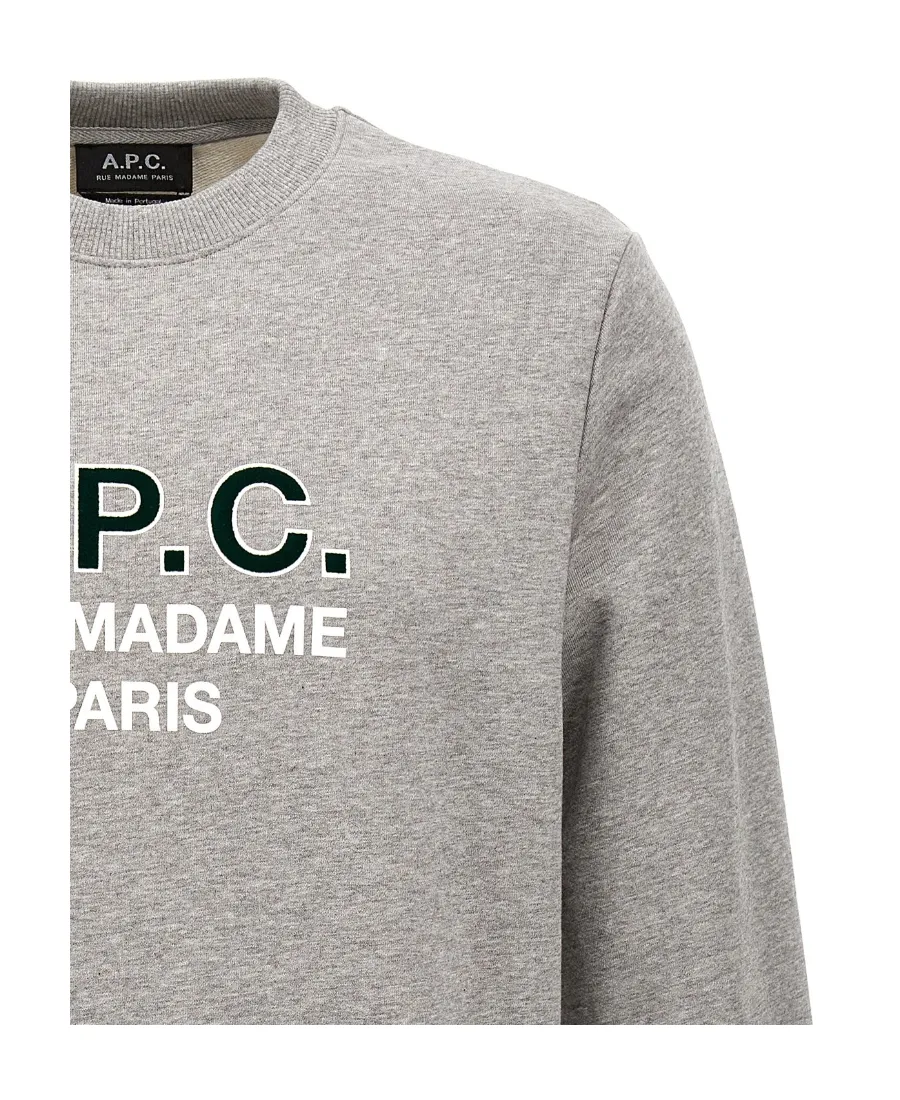 Madame Logo Printed Crewneck Sweatshirt