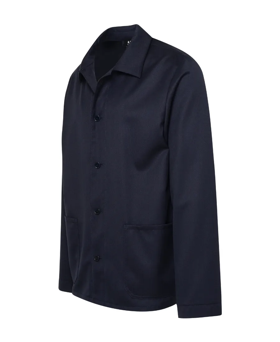 Long-Sleeved Shirt Jacket