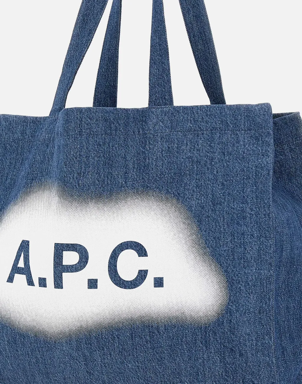 Logo Printed Large Tote Bag