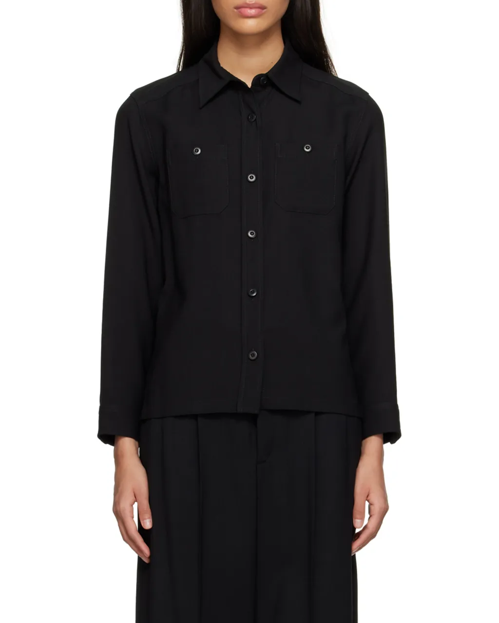 Long Sleeved Buttoned Shirt