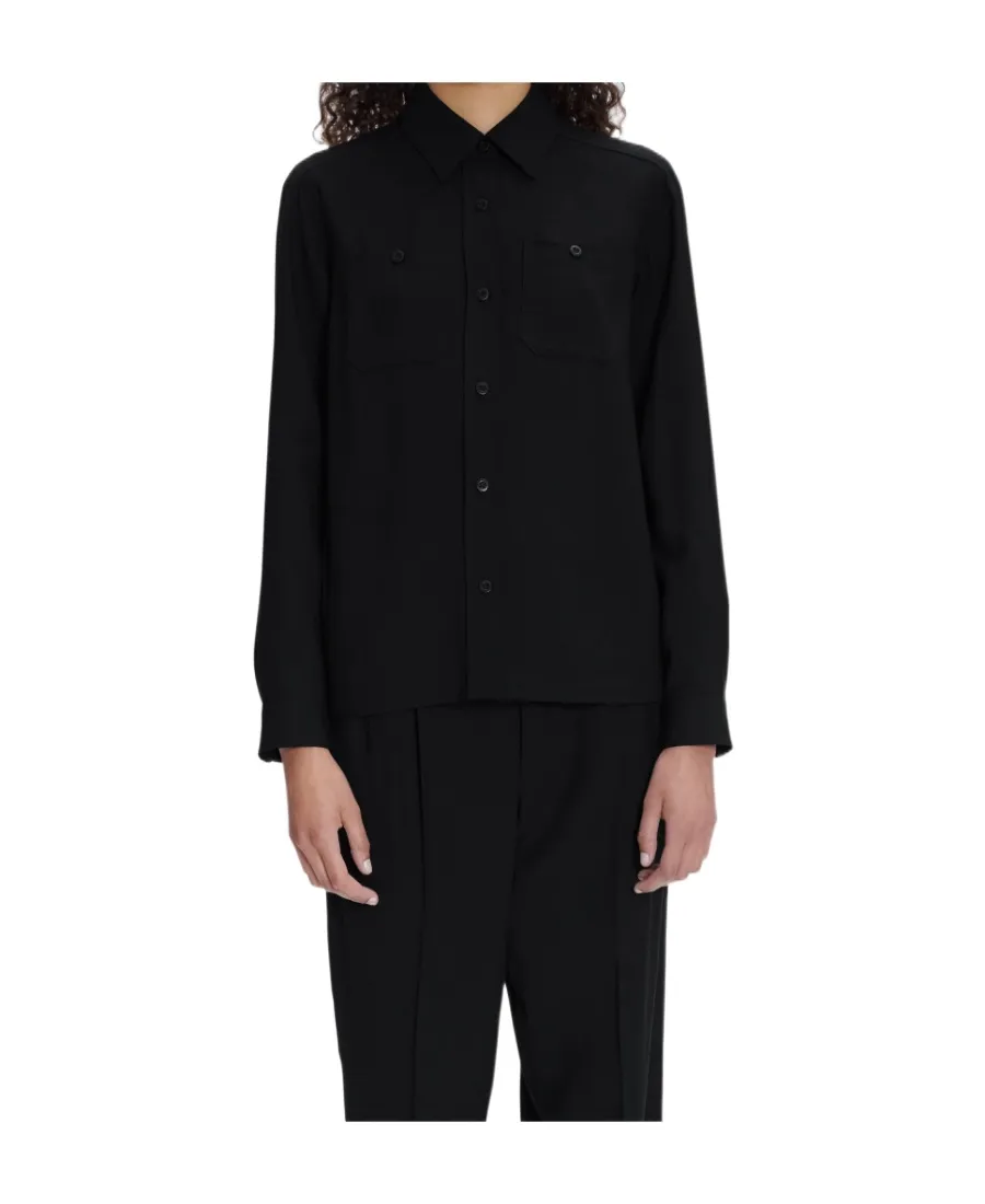 Long Sleeved Buttoned Shirt