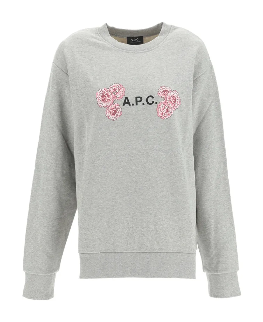 Logo Printed Crewneck Sweatshirt